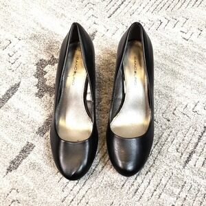 Bandolino Black Faux Leather 807MYONE Pumps size 8M